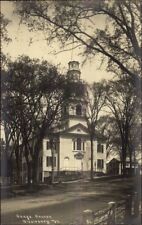 Middlebury VT Cong Church c1920s Real Photo Postcard picture