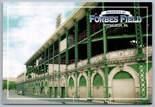 Pittsburgh PA Forbes Field Stadium Exterior 3rd Base Grandstand Vtg Postcard P1 picture
