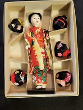 Vintage Japanese Hanako Doll W/ 5 Wigs picture