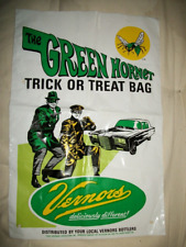 Vintage 1966 VERNORS Ginger Ale  advertising Green Hornet Trick Or Treat Bag picture