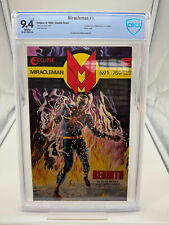 DOUBLE COVER 9.4 Miracleman #1 CBCS Covers both 9.8 First appearance picture