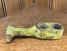 Antique Green Striking Wrench blacksmith Tool W Logo (What is this?) Please ID picture