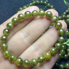 8 MM Natural Chlorite crystal beads Cuff Men's Bracelet Gift Durable picture