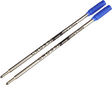 Cross 8511-2 Refills for Ballpoint Pens, Medium, Blue Ink, 2/Pack (85112) picture