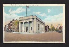 #5005 Rutherford National Bank, Rutherford, NJ Color Postcard, Posted 11-8-1928 picture