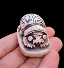 MUSEUM OF PHARAONIC SCARAB AMULETS RARE BEETLE RELIC OF EGYPTIAN CIVILIZATION BC picture