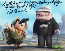 ED ASNER HAND SIGNED 8x10 PHOTO+COA      AMAZING POSE   CARL FROM UP    TO SCOTT picture