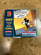 Vtg 1997’ Disney Mickey Mouse box calendar picture
