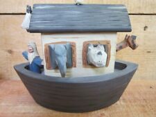 Whimsical Whittlers V. S. Vaughn and Stephanie Rawson Noah's Ark Figurine 1992 picture