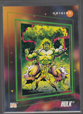 1992 Impel Marvel Comics Universe Series III #161 INCREDIBLE HULK Origins Mint picture