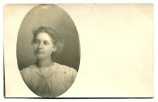 Miss Beth Shirley Photo Postcard RPPC Late Edwardian Lady AZO 1918-1930 3.5x5.5
