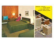 Memphis Tennessee Medical Center Plaza Hotel & Interior~Lady-TV-MCM~1960s #P1 picture