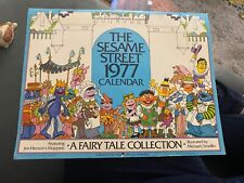 Sesame Street Muppets 1977 Calendar A Fairy Tale Collection picture