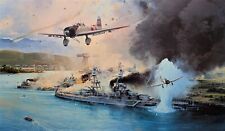 Remember Pearl Harbor, Robert Taylor Artist Proof signed by USS Nevada Veterans picture