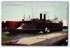 c1910's One Of PM Carferry Fleet Furniture Vehicle Car Ship Antique Postcard picture