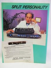ADA Digital Multi Effects  1985 Vintage Print Ad Music Room Man Cave, Full Page picture