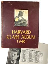 RARE John F. Kennedy Harvard 1940 YEARBOOK, CLASS ALBUM AWESOME §  picture