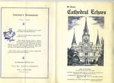 St Louis Cathedral Echoes 1959 Brochure Antoine's Restaurant New Orleans LA Ad picture
