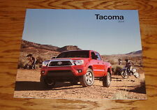 Original 2014 Toyota Tacoma Sales Brochure 14 picture