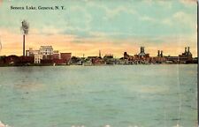 LOT T43: POSTCARD  NEW YORK NY  SENECA LAKE GENEVA  1912 picture