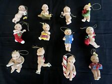 Danbury Mint Kewpie Christmas Tree Ornament Collection set of 12 New in box picture