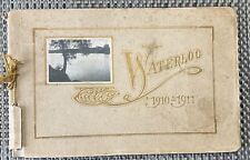 Antique Waterloo Iowa City Info & Picture Booklet 1910-1911 picture