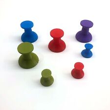 Magnetic Push Pins  Large and Small 3d Printed and Many Colors picture