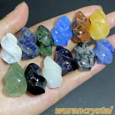 10pc Natural mixed Carved Flame Shape Torch Quartz Crystal Energy Reiki Healing picture