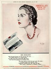 Vintage British ABDULLA CIGARETTES (For Women) ADVERTISEMENT - Olive Suell  picture