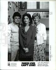 1991 Press Photo Melanie Chartoff Jerry Mathers in Parker Lewis Can't Lose picture