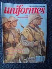 632-Uniforms the armies of history n°120-November 1988 picture