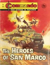 Commando War Stories in Pictures #761 VG 1973 Stock Image Low Grade picture