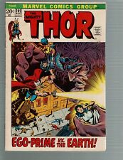 The Mighty Thor 202 Battle with Ego-Prime VF- picture