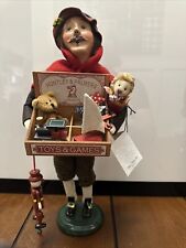 Byers Choice The Carolers Cries of London Vendor Man Selling Toys w/Tag picture