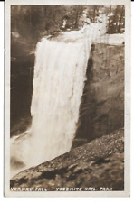 Yosemite National Park Vernal Falls Merced River Ca RPPC Camp Curry PM & stamp picture
