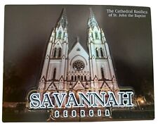Savannah Georgia The Cathedral Basilica Pop Up Magnet picture