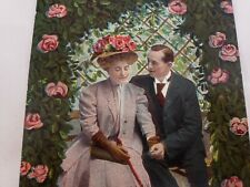 C 1910 Man Asking Woman to Marry Him Romance Theochrom Series Antique Postcard picture