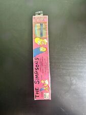 Vintage Rare 1991 The Simpsons 2-PAK Toothbrushes Maxill Marge Homer picture