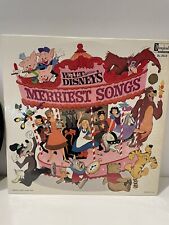 Walt Disney's Merriest Songs LP Vinyl IN SHRINK original 1968 Pressing DL-3510 picture