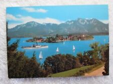 Vintage Fraueninsel, Chiemsee, Rosenheim, Bavaria, Germany, Postcard picture