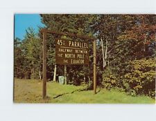 Postcard 45th. Parallel West Stewartstown New Hampshire USA picture