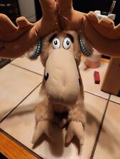 Vintage 1983 Dr. Seuss Thidwick The Big Hearted Moose Plush 16 Inch See Pics picture