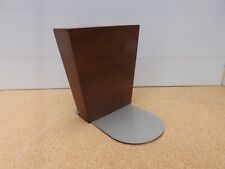 Vintage Duk-It McDonald Walnut MCM Bookend with Paper Labels Mid-Century Modern picture