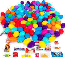 Candy Filled Plastic Easter Eggs for Easter Egg Hunt - Prefilled Eggs Stuffed wi picture