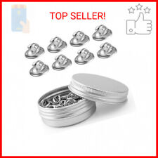 50PCS Metal Pin Backs, Pin Keepers Locking Clasp for Badge Insignia Pin Backs picture