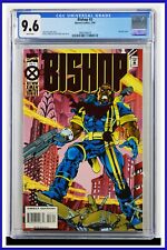 Bishop #3 CGC Graded 9.6 Marvel 1995 Red Foil Cover White Pages Comic Book. picture