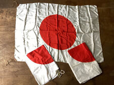 Japanese flag Rising Sun former japanese army set of 3 military IJA IJN RARE picture