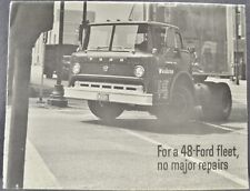 1962 Ford Cargo Truck Brochure F-700 750 C-COE Tilt Cab Excellent Original 62 picture