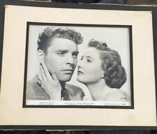 Burt Lancaster and Barbara Stanwyck , Sorry Wrong Number VINTAGE Photo picture