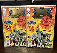 X Universe #1 1995 Marvel Comic After Xavier Age Of Apocalypse Gold Foil Lot picture